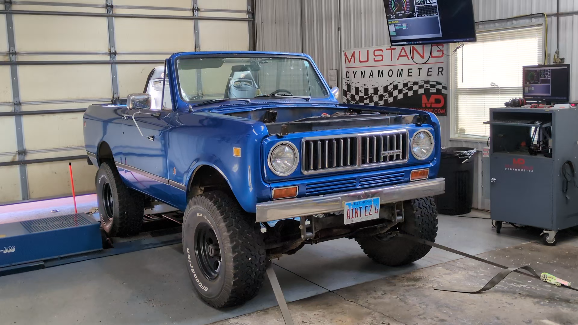 LS3 Swapped Scout on the dyno