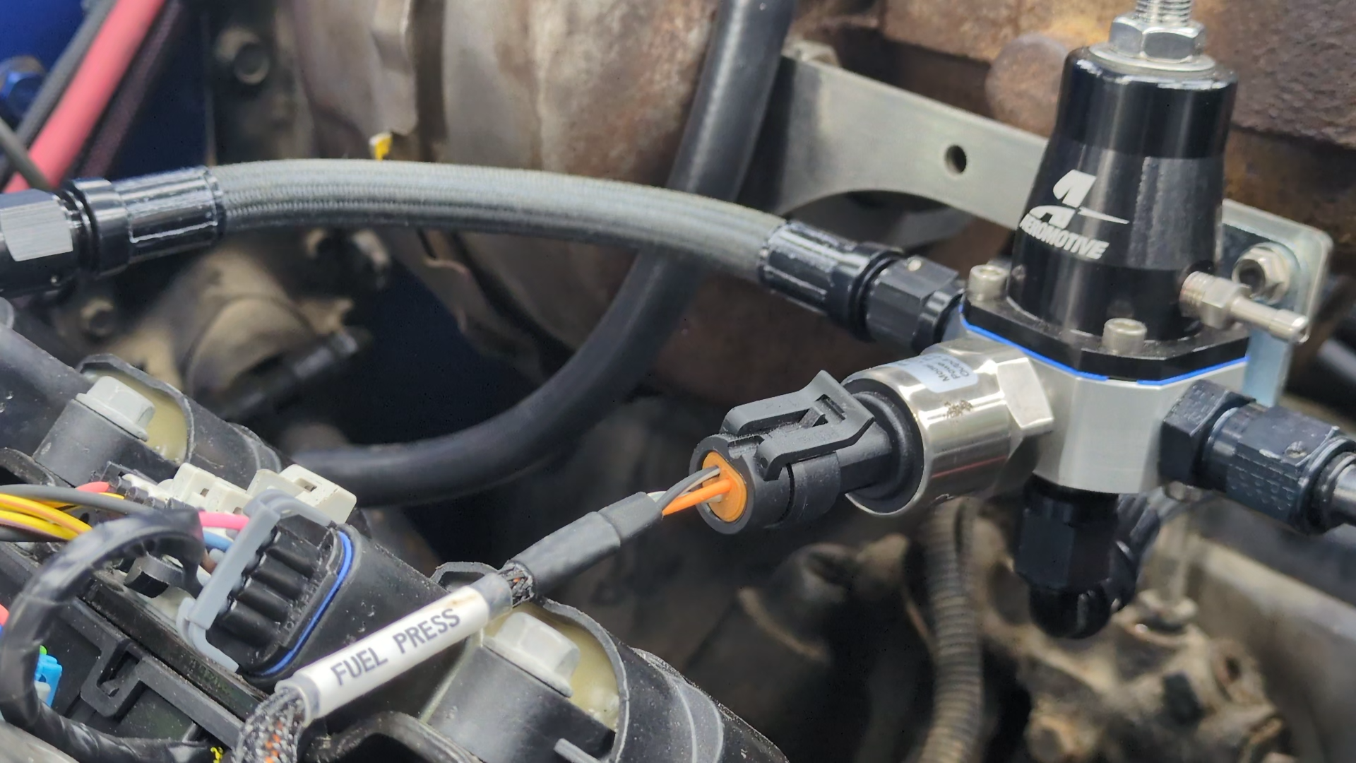 LS3 Scout Aeromotive Regulator Mount