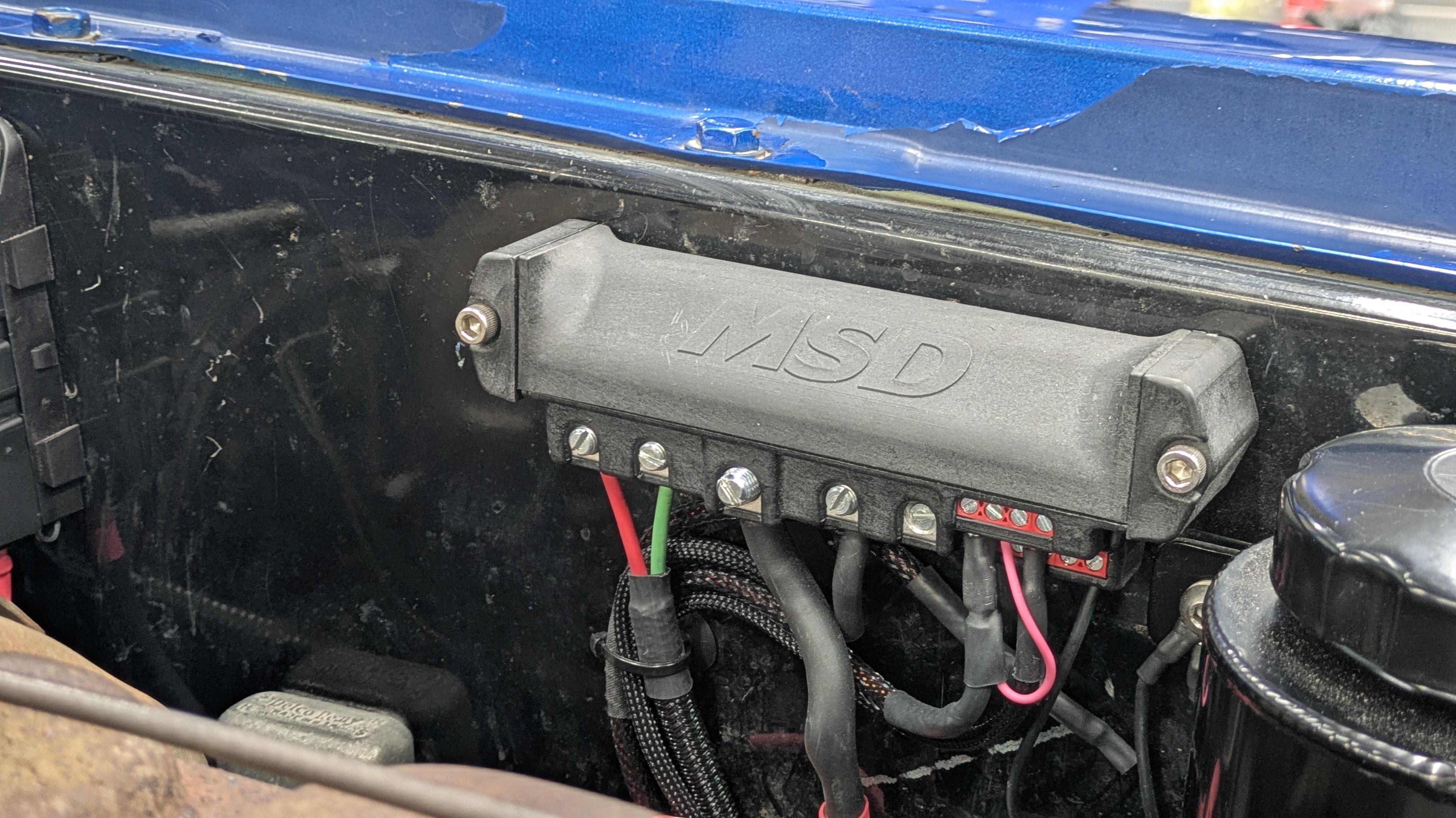 MSD Solid State Relay Firewall Mount